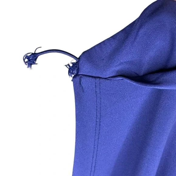 Truth & Fable Women’s Jersey Layer Wrap Dress Women’s Size 2XL PLUS - Navy Blue - Picture 10 of 14